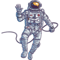 Astronaut Transparent PNG Image