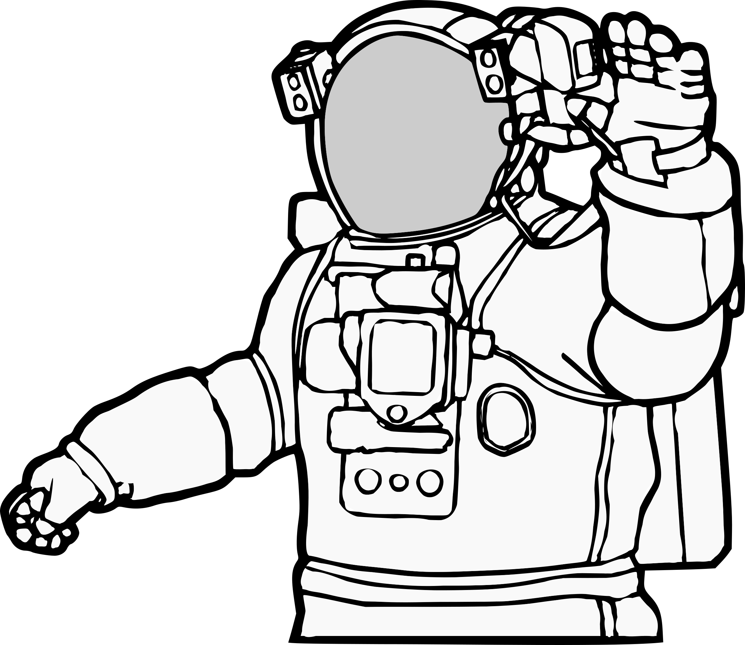 Astronaut Transparent PNG Image
