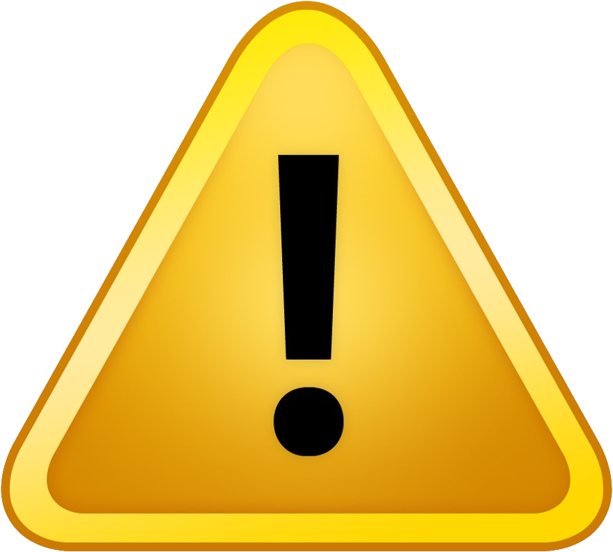 Attention Transparent PNG Image
