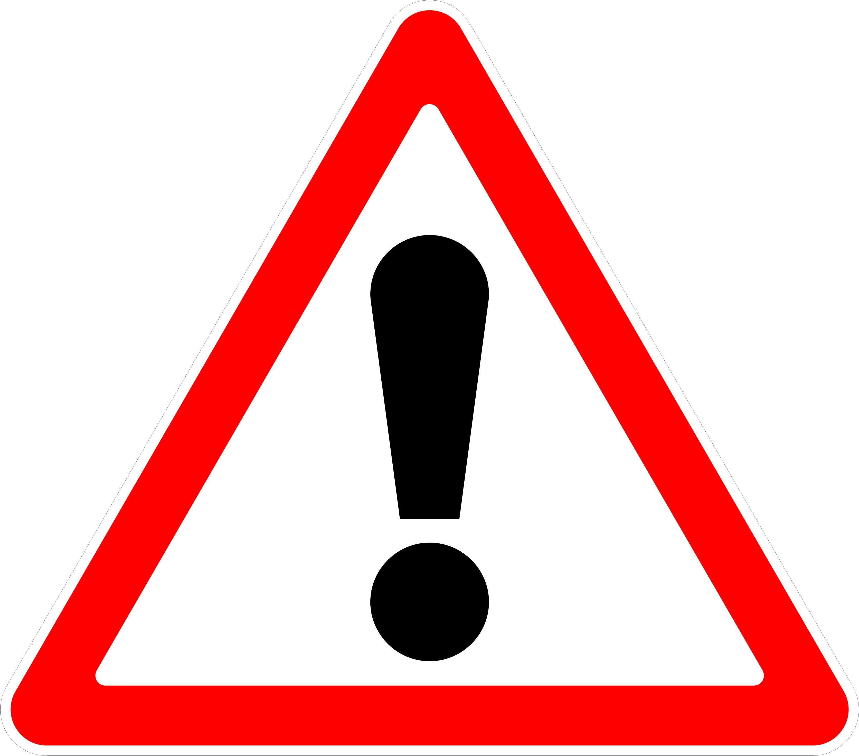 Attention Transparent PNG Image