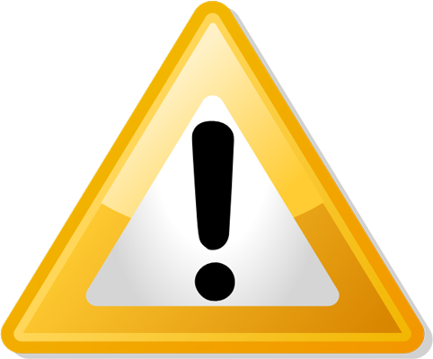 Attention Transparent PNG Image