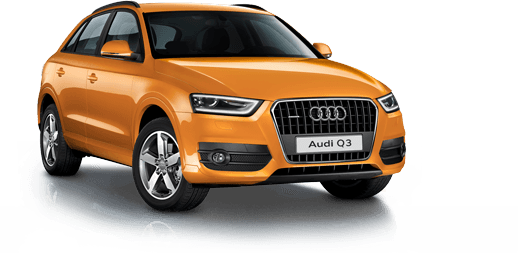 Orange Audi Png Car Image PNG Image