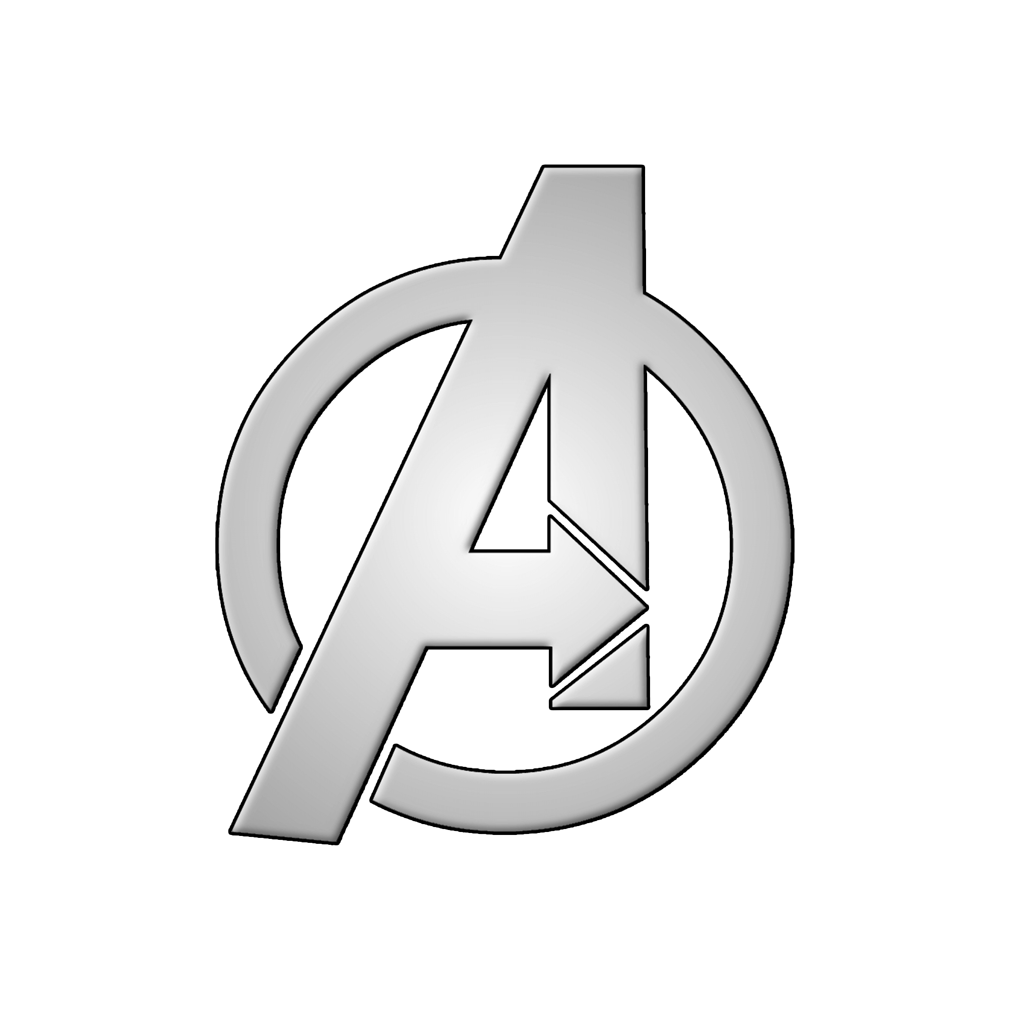 A Logo Pic Avengers Letter PNG Image