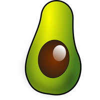 Vector Avocado Free HQ Image PNG