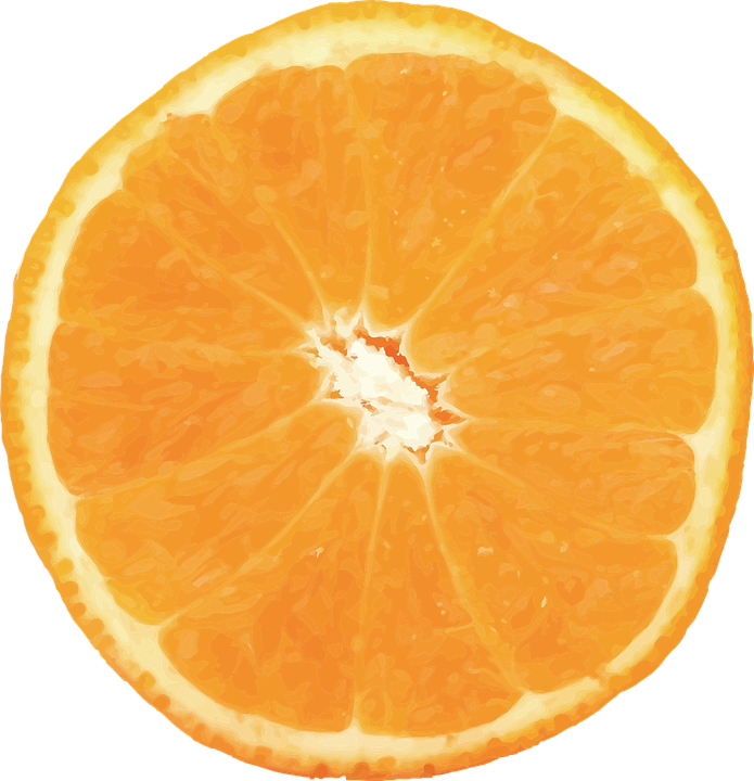 Half Orange Download Free Clipart HD PNG Image