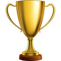 Golden cup PNG
