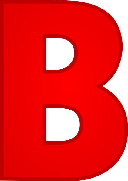 Letter B Transparent PNG Image
