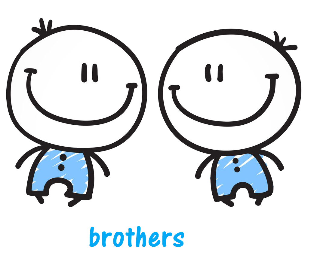 Twin Brother PNG Free Photo PNG Image