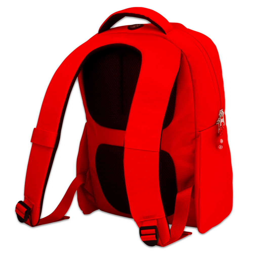 Red Backpack PNG Image