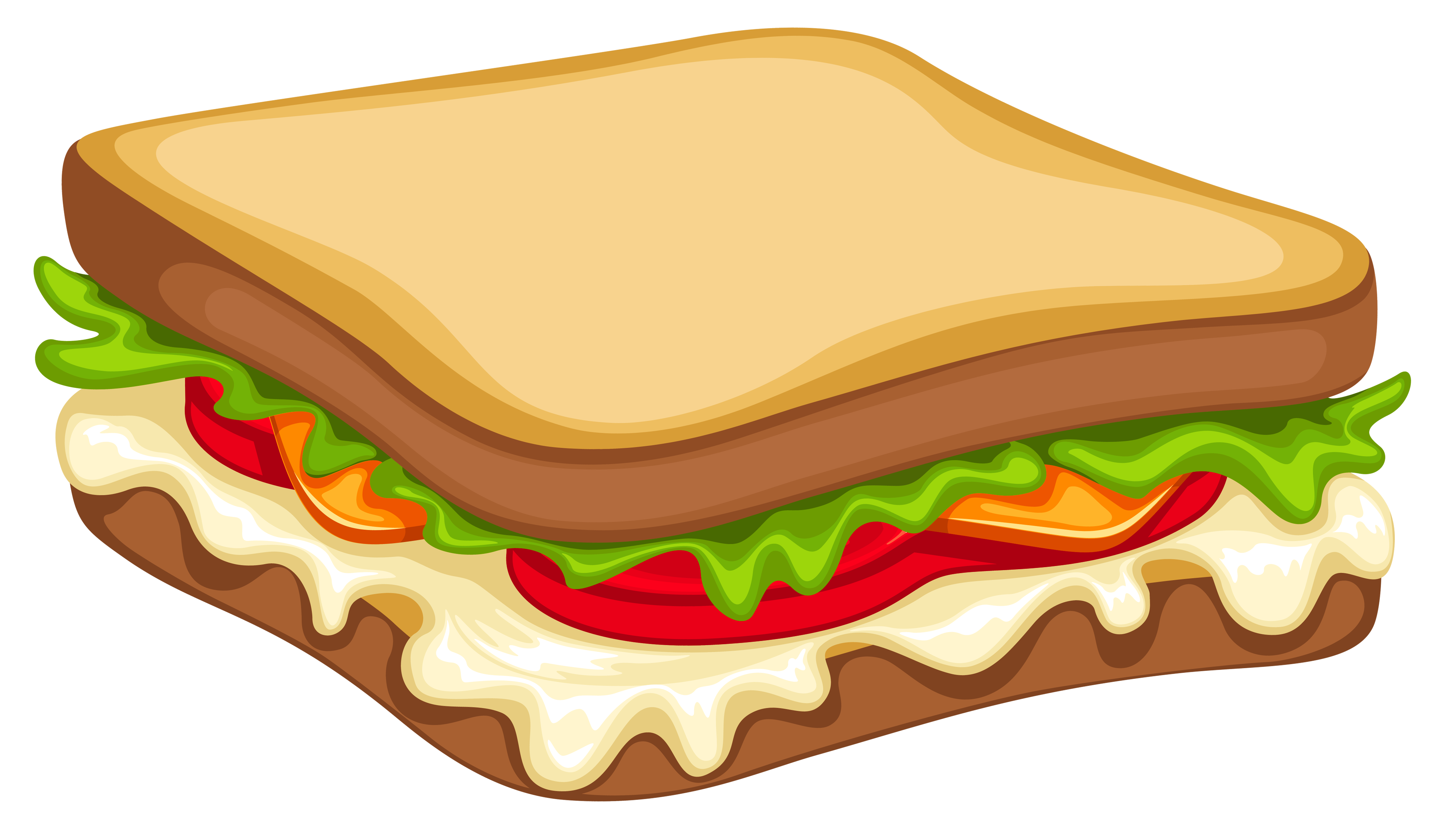 Cheese Sandwich Bacon Free HQ Image PNG Image