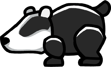 Badger Transparent PNG Image