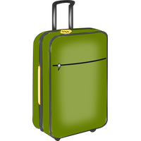 Baggage trolley bag PNG