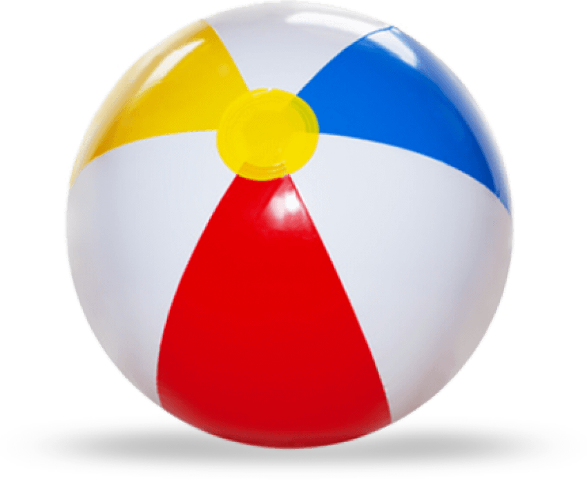 Real Ball Beach Colorful Free Download PNG HD PNG Image