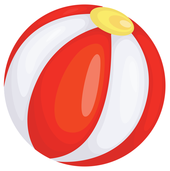 Ball Beach Red Free PNG HQ PNG Image