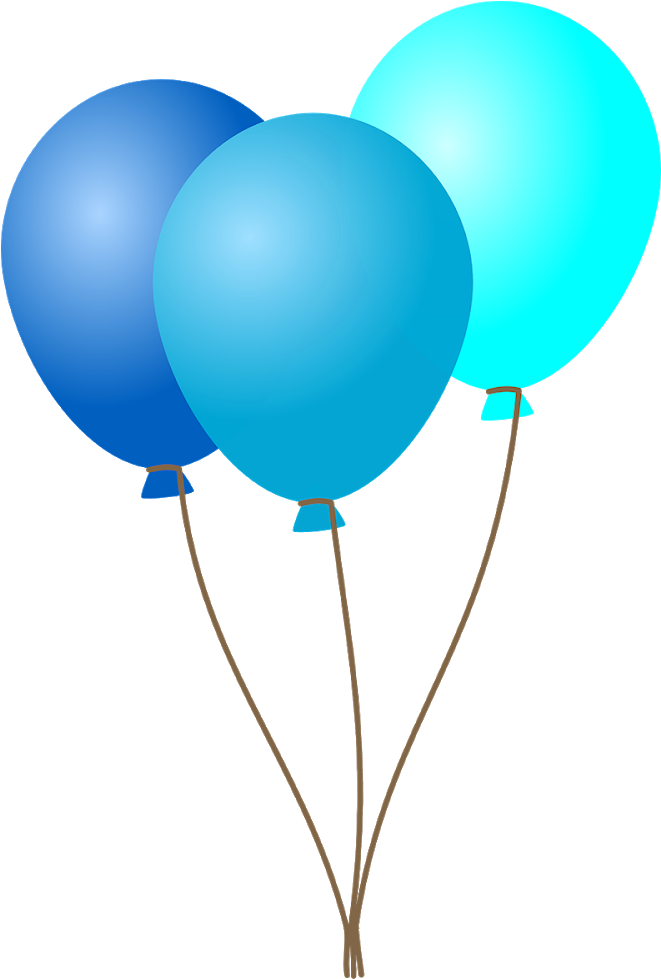 Blue Balloon Vector Free Transparent Image HQ PNG Image