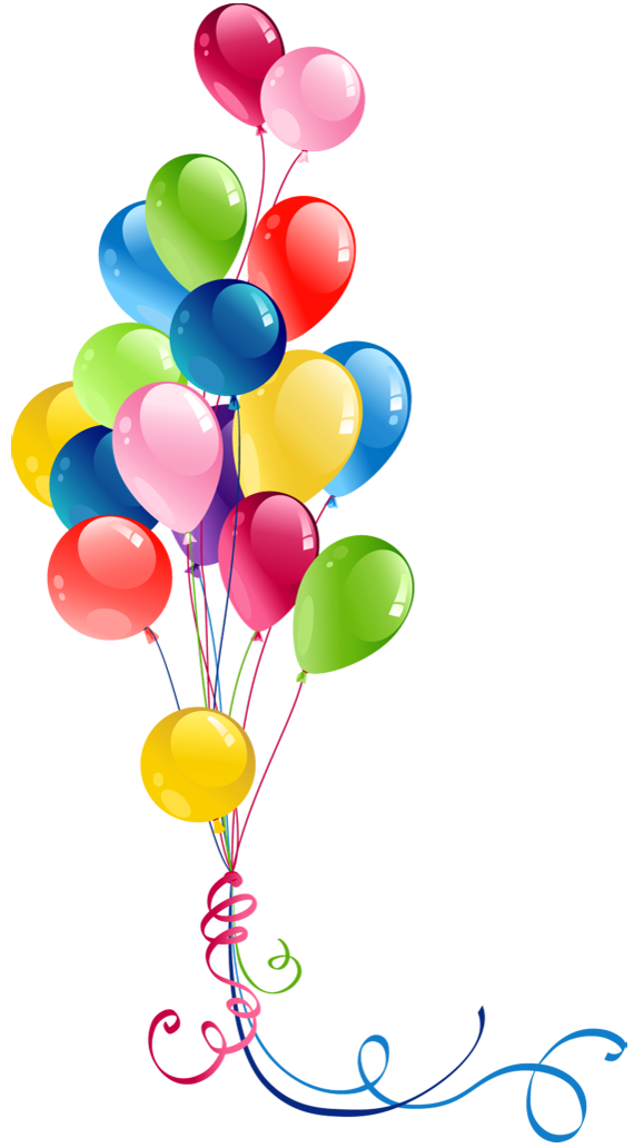 Party Balloon Birthday Bunch Free PNG HQ PNG Image