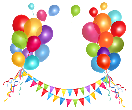 Party Balloon Birthday Hanging HQ Image Free PNG Image