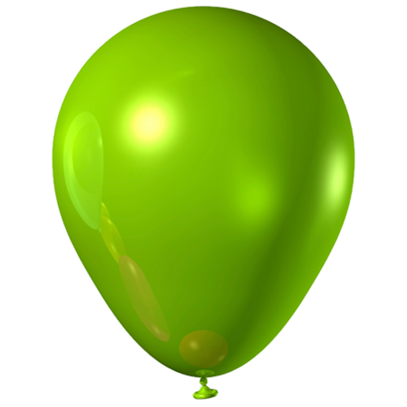 Balloon Green Glossy PNG File HD PNG Image