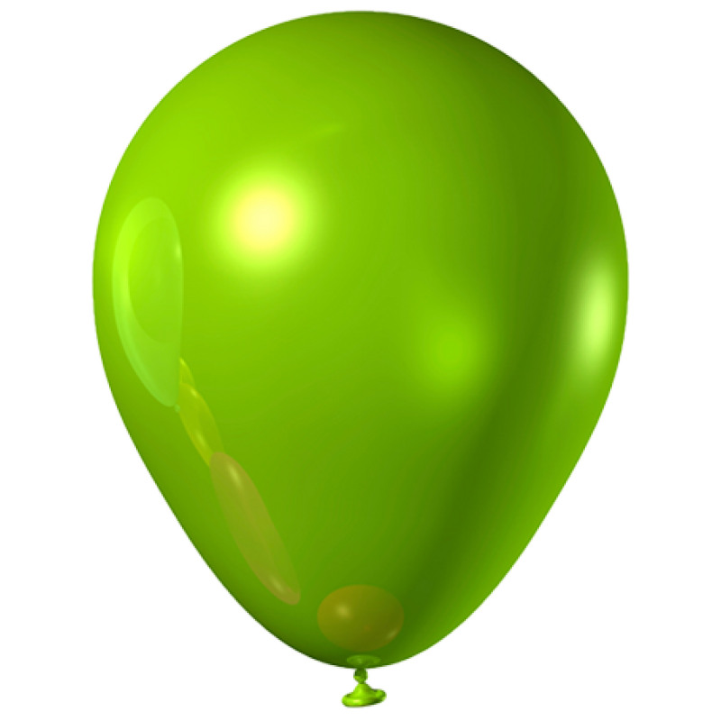 Balloon Green Glossy PNG File HD Transparent PNG Image