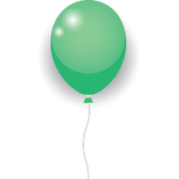 Photos Balloon Green PNG Download Free