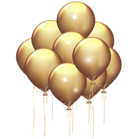 Download Balloon Balloons Transparent Gold Free Download Image Hq Png Image Freepngimg