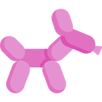 Balloon dog PNG