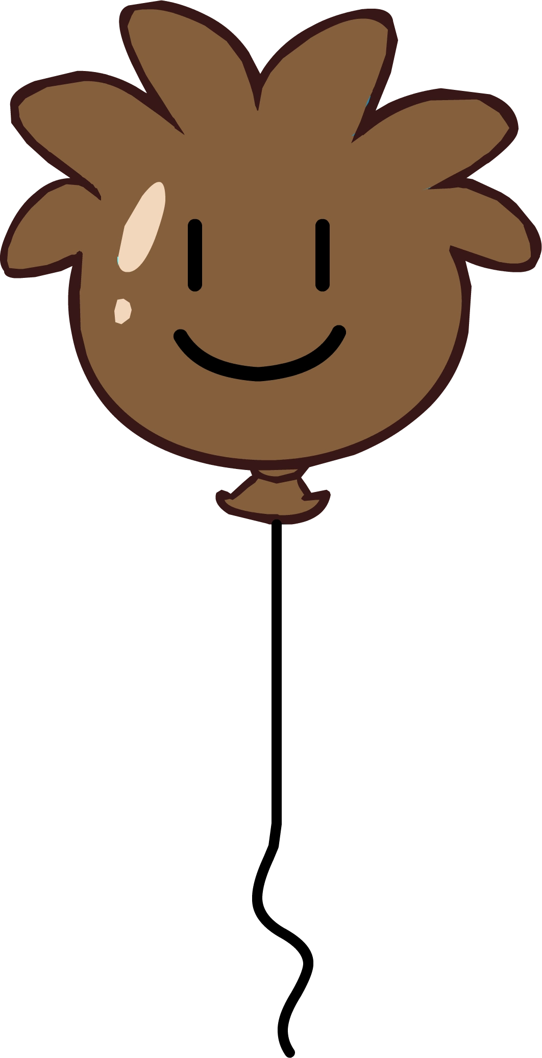 Brown Balloon Chocolate Download HD PNG Image