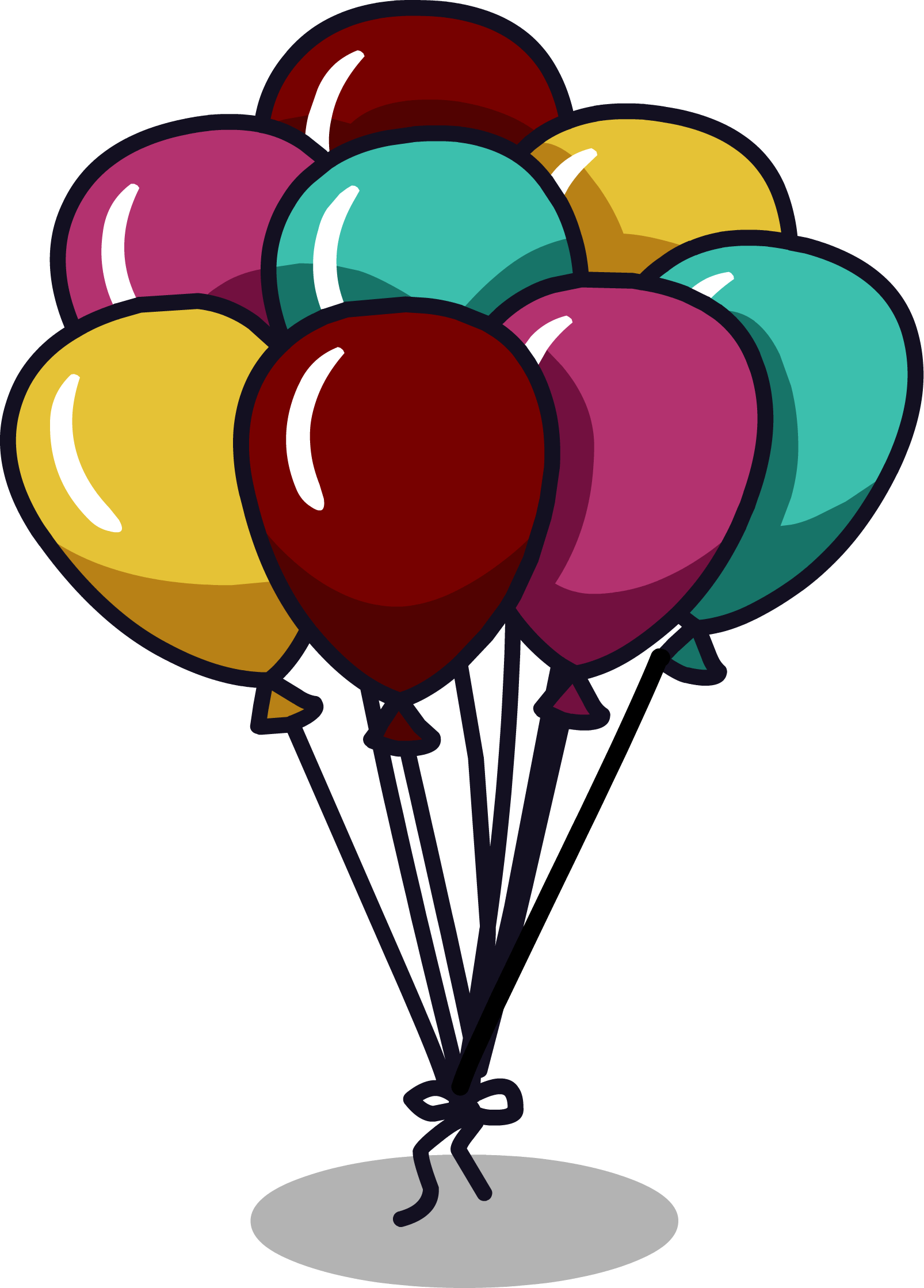 Of Vector Balloons Bunch Free PNG HQ PNG Image