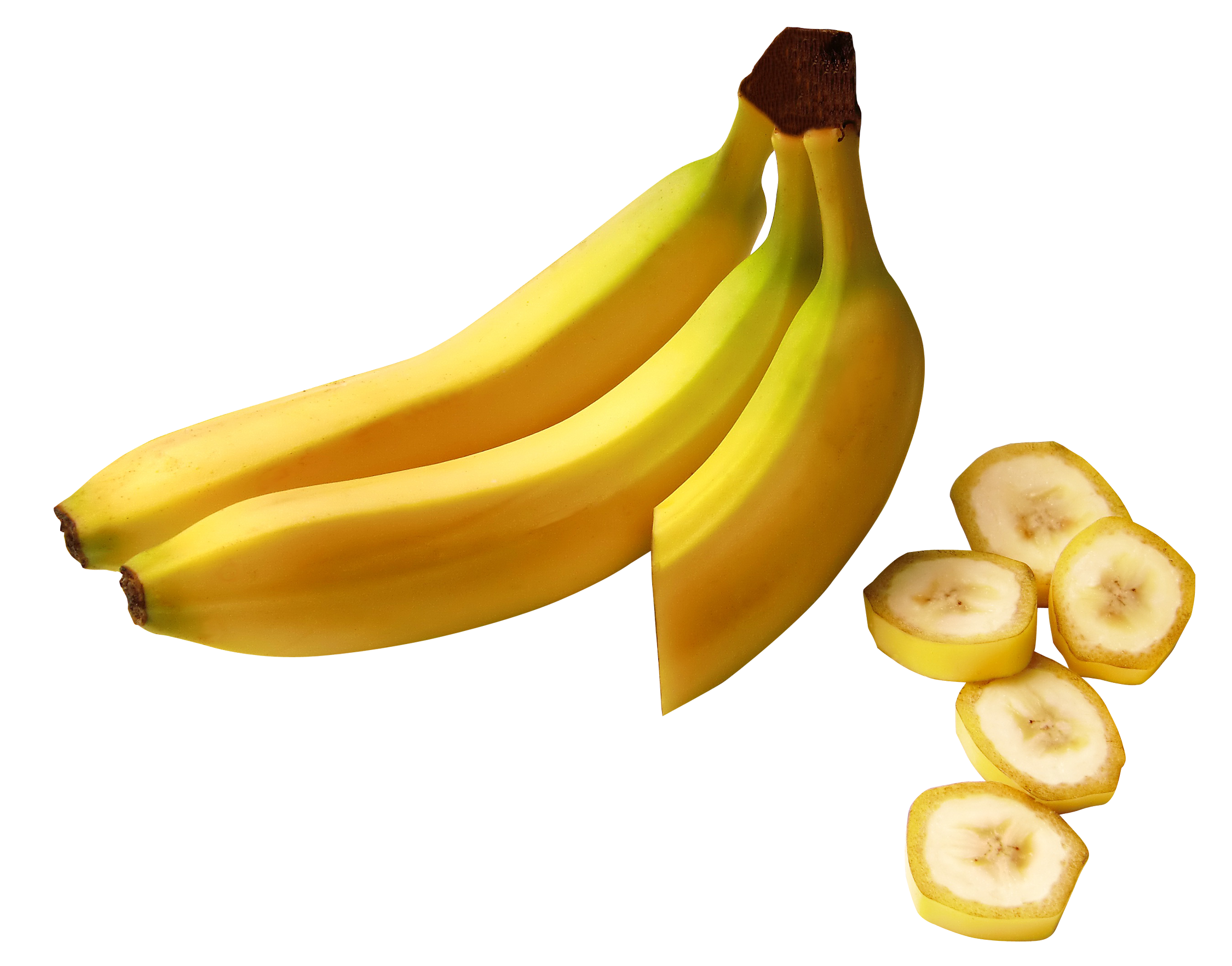 Slice Organic Banana Free Clipart HQ PNG Image