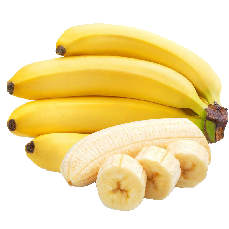 Banana fruit. Банан. Круглый банан. Банан нарезанный. Спелый банан.