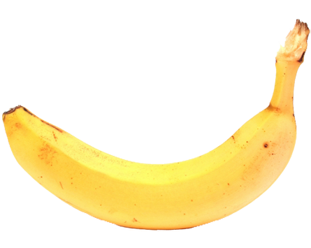 Realistic Banana Transparent PNG Image