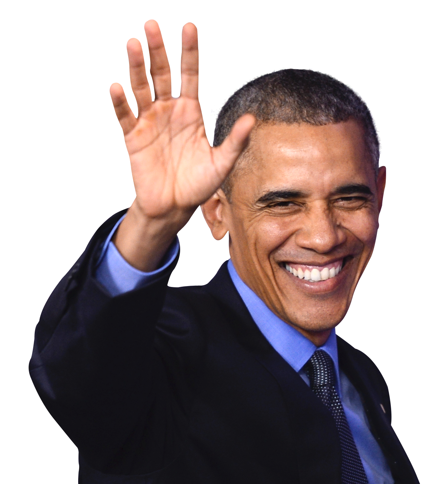 Barack Waving Hand Obama PNG File HD PNG Image