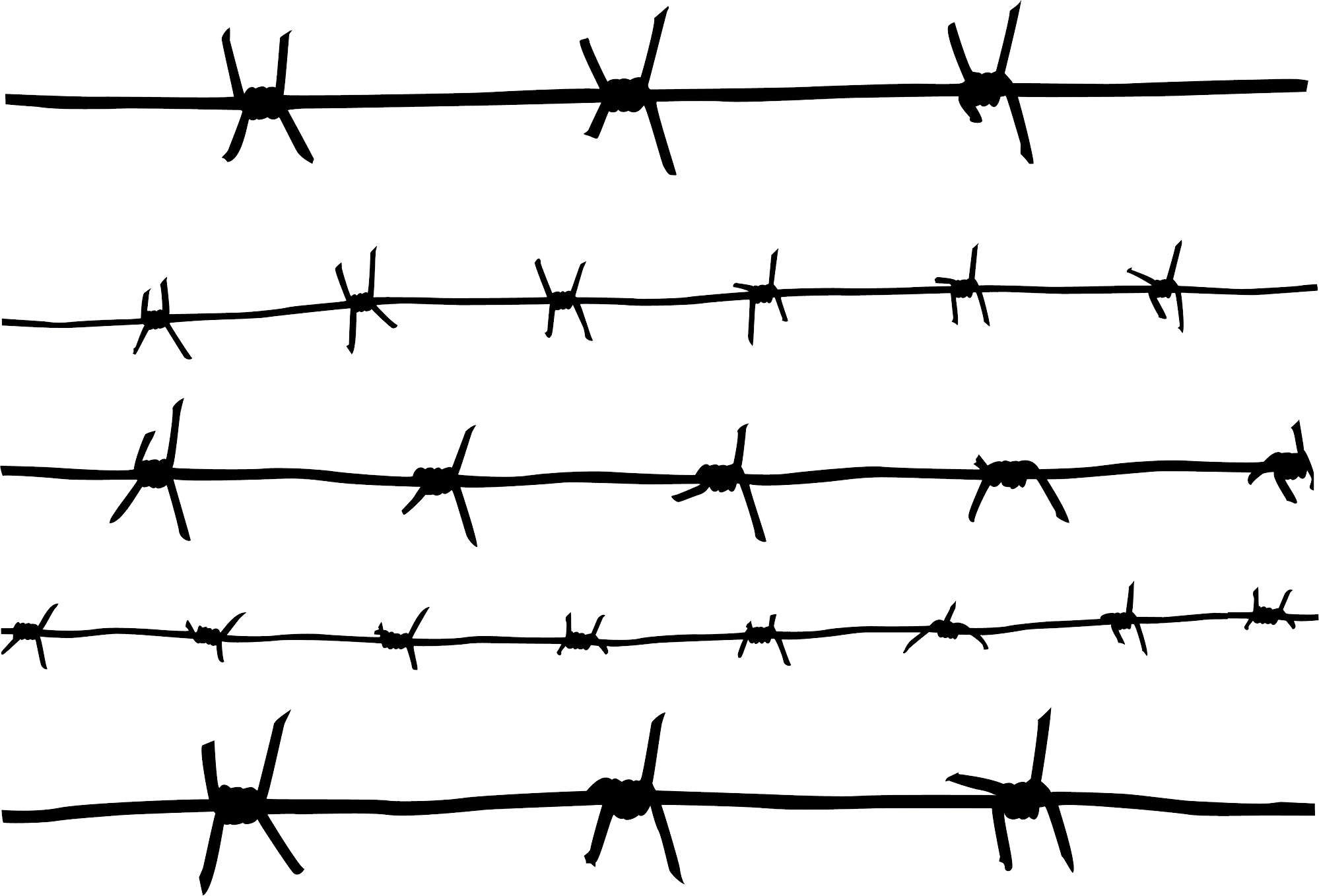 Barbwire Transparent PNG Image