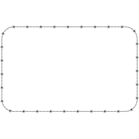 Barbwire Transparent PNG Image