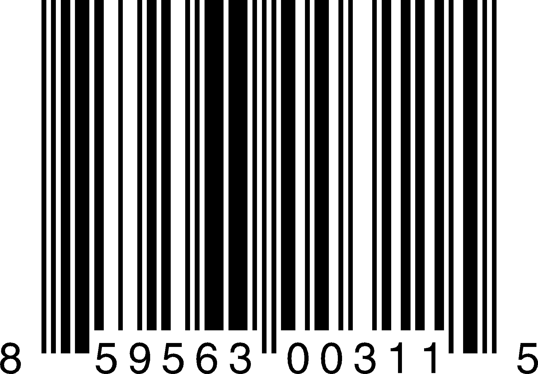 Barcode Transparent PNG Image