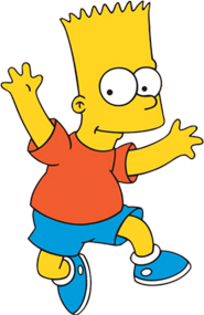 Aesthetic Bart Simpson Png, Transparent Png , Transparent Png