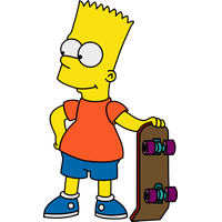 Download Bart Simpson Triste Png Transparent Background - Imagem