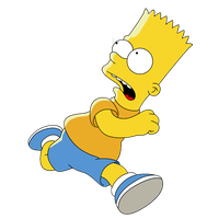 Homer Bart Water Graphics Lisa Bird Simpson PNG