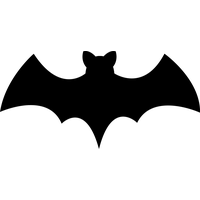 Bat Silhouette Free Transparent Image HD PNG Image