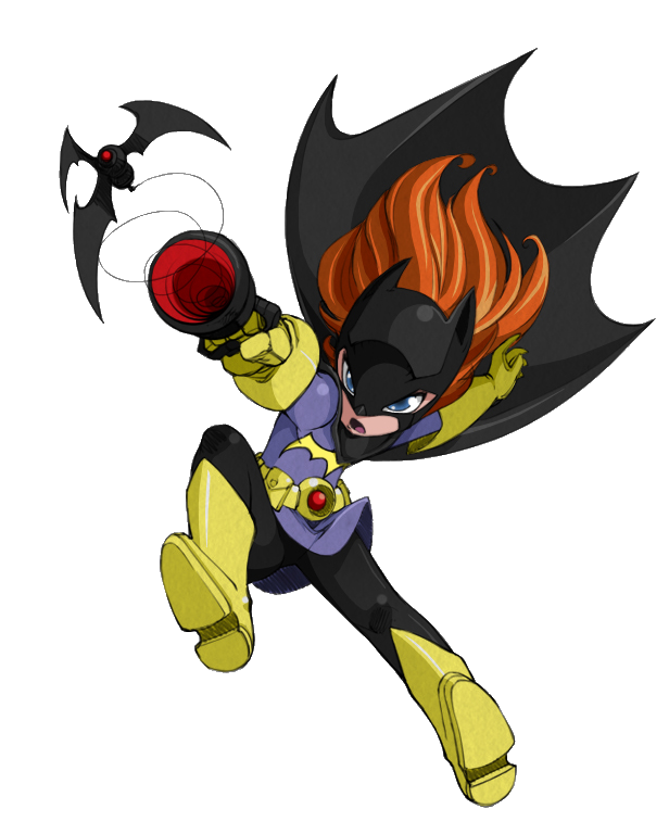 Batgirl Clipart PNG Image