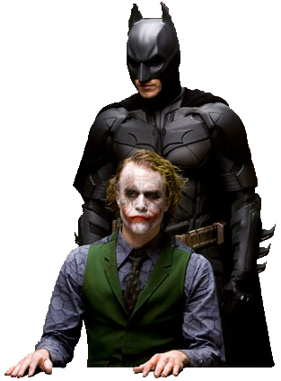 Batman Joker And Batman Png PNG Image