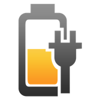 Battery Charging Half HD Image Free