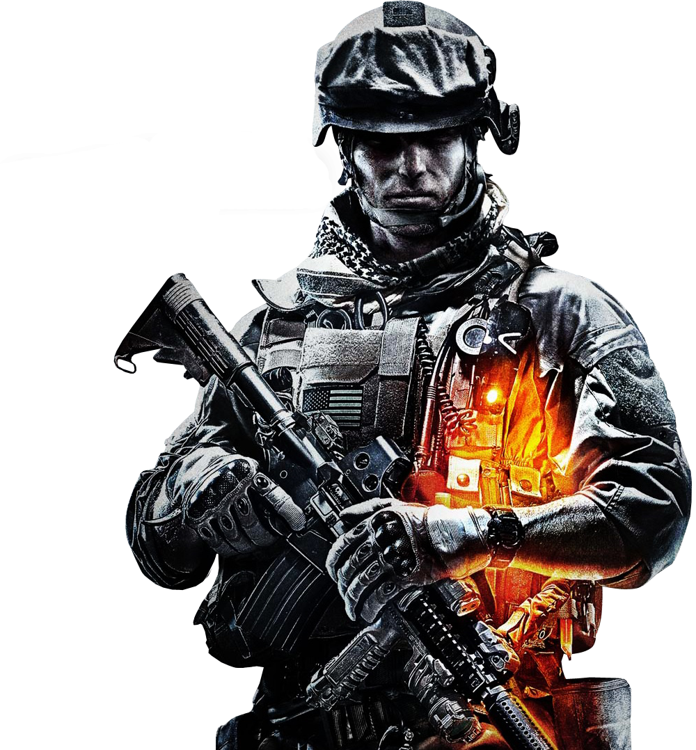 Battlefield Security Soldier Free Transparent Image HD PNG Image