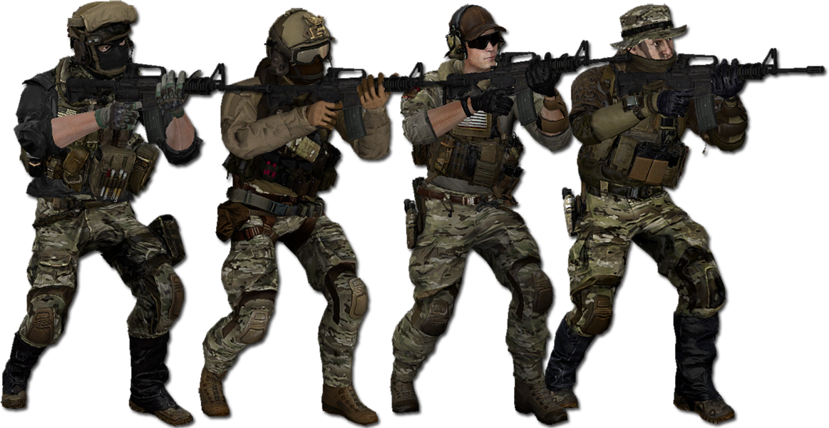 Battlefield Army Global Offensive Source Counterstrike Military PNG Image