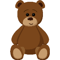 bear PNG transparent image download, size: 1478x1353px