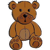 bear PNG transparent image download, size: 620x752px