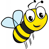 Honey Flying Bee HD Image Free Transparent HQ PNG Download | FreePNGImg