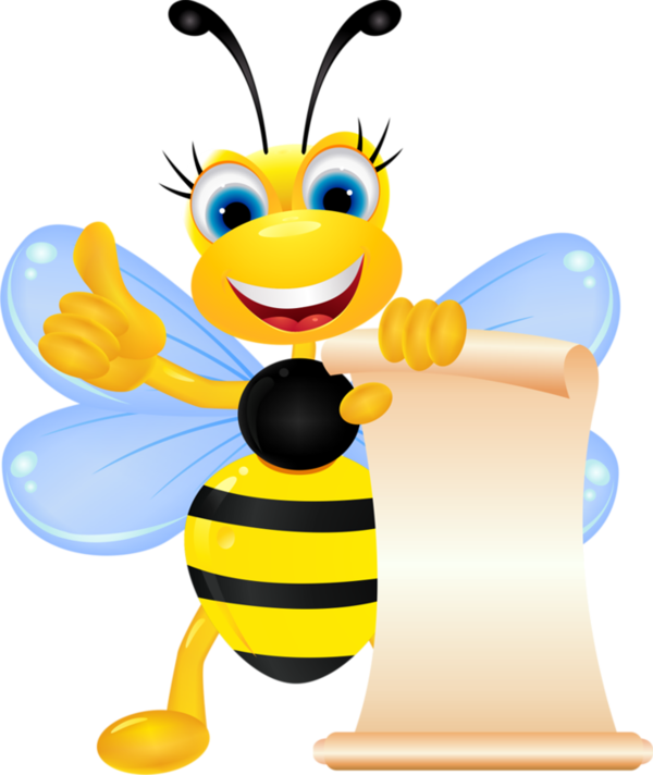 Honey Photos Yellow Bee Free Clipart HQ PNG Image