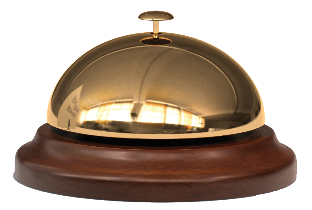 Desk Bell Transparent HQ PNG Download | FreePNGimg