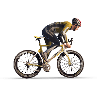 Man On Bicycle Png Image PNG Image